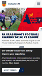 Mobile Screenshot of derbyshirefa.com